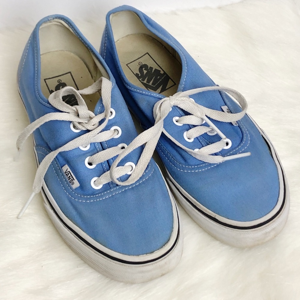 Vans Blue Low Top Shoes